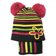 dětská zimní čepice RDX s bambulí